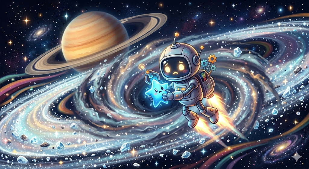 Ilustración 2 de RAPI Y EL POLVO DE ESTRELLAS.